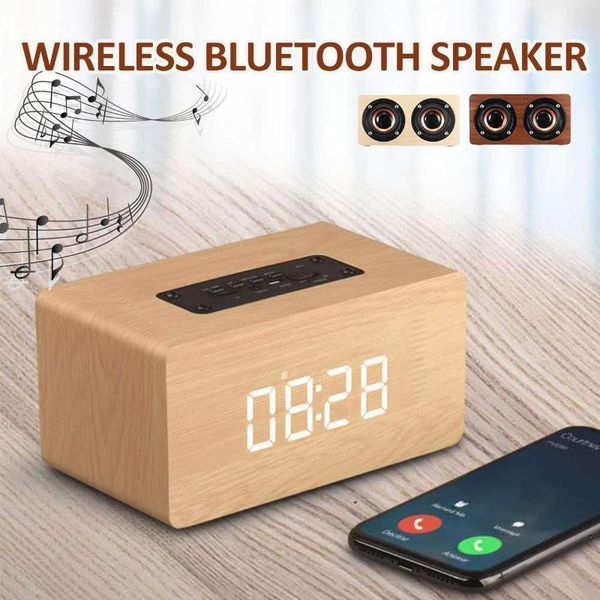 portable speakers wooden wireless bluetooth speaker hifi bass alarm clock subwoofer soundbar fm radio music player tf/usb1
portable speakers wooden wireless bluetooth speaker hifi bass alarm clock subwoofer soundbar fm radio music player tf/usb1