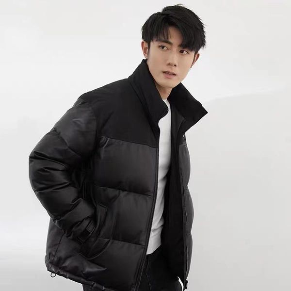 2020 the new leather coats male favors brief paragraph bread served 90% white duck down thickening warm fashion coat1, Black
2020 the new leather coats male favors brief paragraph bread served 90% white duck down thickening warm fashion coat1, Black