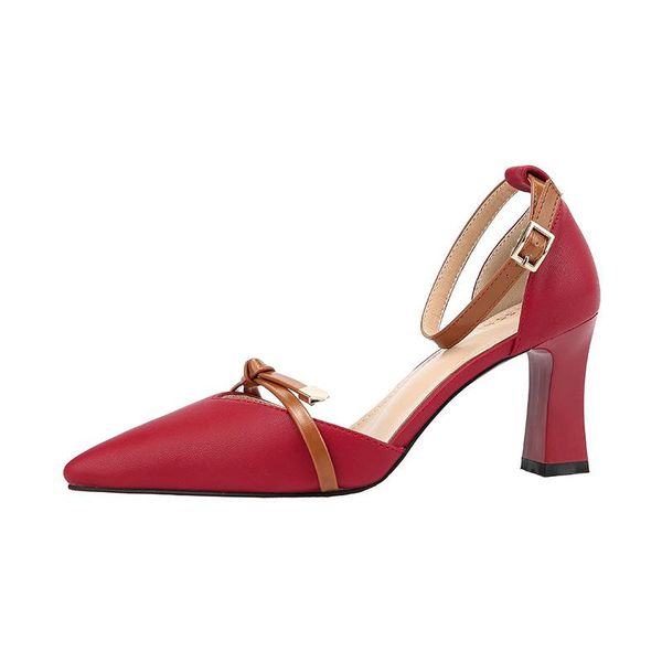 dress shoes arrive spring summer with buckle pointed toe high heels square heel solid elegant pumps women tacones mujer, Black
dress shoes arrive spring summer with buckle pointed toe high heels square heel solid elegant pumps women tacones mujer, Black