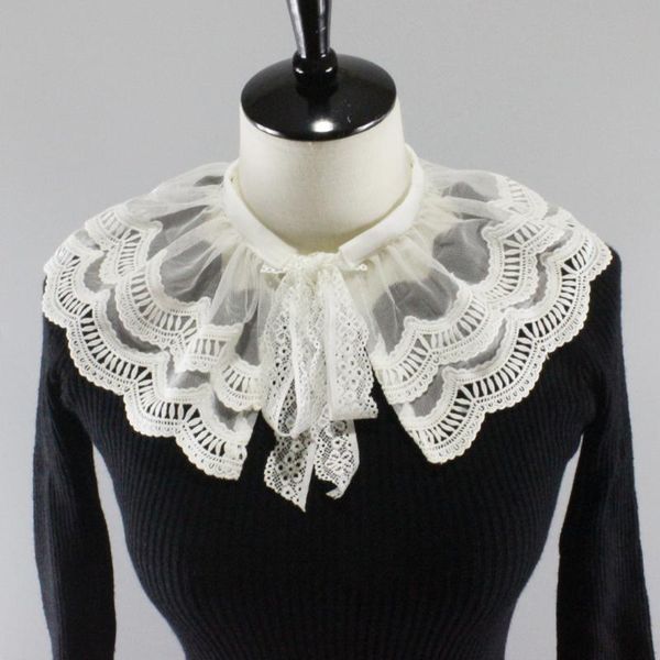 white lace floral fake collars for women shirt blouse detachable collar white flase collars shwal female sweater dress decor, Black;gray
white lace floral fake collars for women shirt blouse detachable collar white flase collars shwal female sweater dress decor, Black;gray