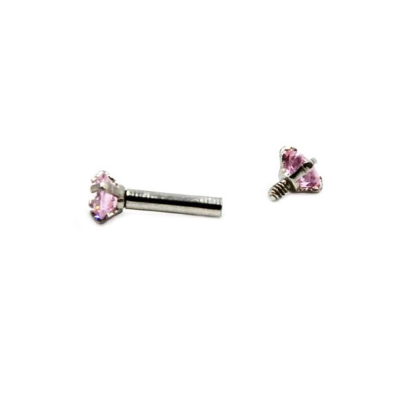 showlove-1pcs surgical steel zircon internally threaded star round zircon cartilage earring eyebrow ring piercing jewelry 16g q sqcmij, Silver
showlove-1pcs surgical steel zircon internally threaded star round zircon cartilage earring eyebrow ring piercing jewelry 16g q sqcmij, Silver