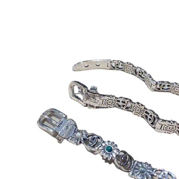 925 silver set with turquoise white fritillaria flower women's bracelet small daisy for men and women exclusive design jewel, Golden;silver
925 silver set with turquoise white fritillaria flower women's bracelet small daisy for men and women exclusive design jewel, Golden;silver