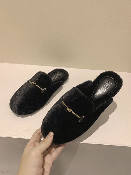 slippers outdoor women 2020 autumn and winter new fashion casual comfortable warm soft sole mules x1020, Black
slippers outdoor women 2020 autumn and winter new fashion casual comfortable warm soft sole mules x1020, Black