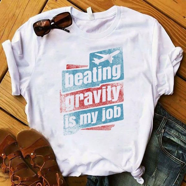 women lady t shirt plane gravity printed tshirt ladies short sleeve loose tee shirt women female clothes graphic t-shirt, White
women lady t shirt plane gravity printed tshirt ladies short sleeve loose tee shirt women female clothes graphic t-shirt, White