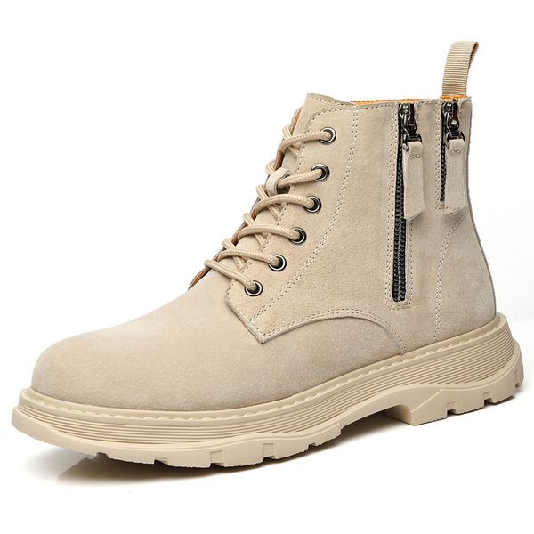 design of british men working made with casual tools cow platform shoes outdoor desert leather streetwear ankle boots hombre 8s1j, Black
design of british men working made with casual tools cow platform shoes outdoor desert leather streetwear ankle boots hombre 8s1j, Black
