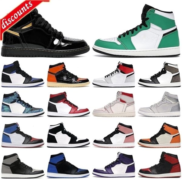 men basketball shoes 1s high og jumpman 1 black metallic gold dark mocha lucky green rust pink mens women trainers sneakers
men basketball shoes 1s high og jumpman 1 black metallic gold dark mocha lucky green rust pink mens women trainers sneakers
