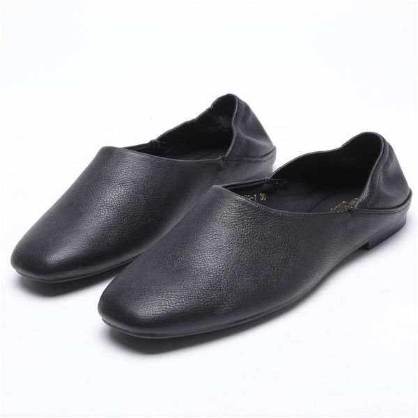 2021 the new ladies new flats ballerinas soft leather moccasins retro-slip grandma spring driving woman shoes sme9, Black
2021 the new ladies new flats ballerinas soft leather moccasins retro-slip grandma spring driving woman shoes sme9, Black