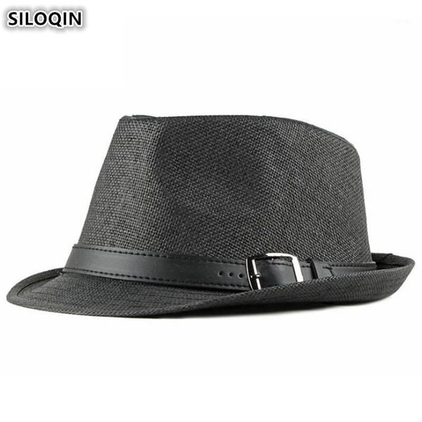siloqin men's british fashion fedoras straw hat summer women's sunscreen breathable beach hats retro gentleman hip-hop jazz hat1, Blue;gray
siloqin men's british fashion fedoras straw hat summer women's sunscreen breathable beach hats retro gentleman hip-hop jazz hat1, Blue;gray