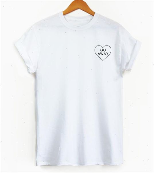 go away heart pocket print women tshirt casual funny t shirt for lady yong girl tee hipster drop ship s 234, White
go away heart pocket print women tshirt casual funny t shirt for lady yong girl tee hipster drop ship s 234, White