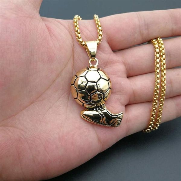 soccer shoes necklace for men stainless steel gold color football shoes sports souvenir pendants necklaces jewelry gift, Silver
soccer shoes necklace for men stainless steel gold color football shoes sports souvenir pendants necklaces jewelry gift, Silver