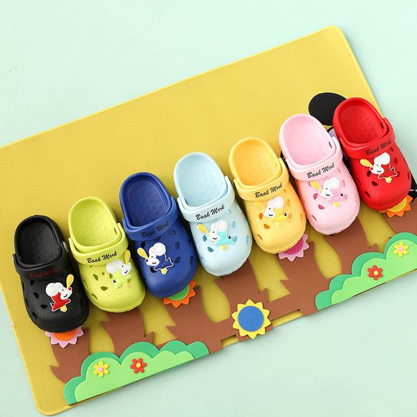 children's slippers summer boys and girls indoor cartoon cute soft bottomed hole shoes antiskid sandals colors, Black
children's slippers summer boys and girls indoor cartoon cute soft bottomed hole shoes antiskid sandals colors, Black
