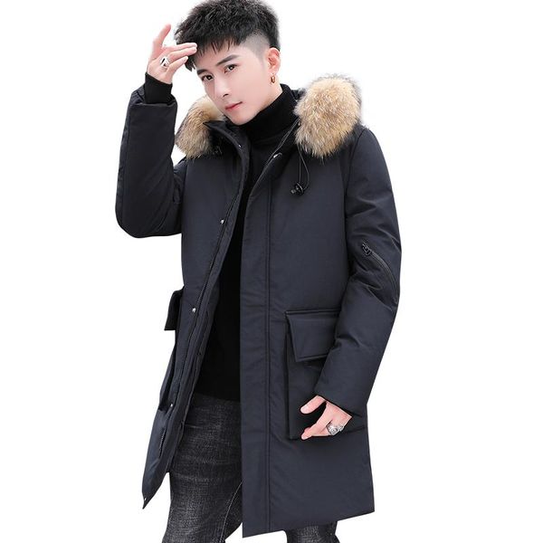 men's down & parkas 2021 men winter jacket fur collar casual hooded parka jackets mens warm thick thermal outdoor mid-length cotton 4xl, Black
men's down & parkas 2021 men winter jacket fur collar casual hooded parka jackets mens warm thick thermal outdoor mid-length cotton 4xl, Black