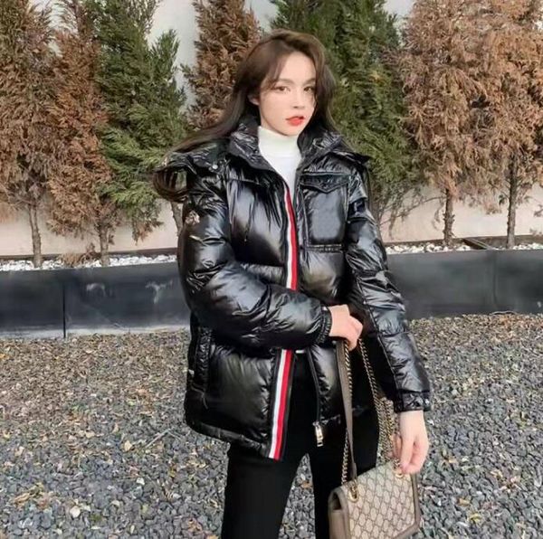 women jacket down hoodids denim terry parkas lady coat womens blazers triangle budge winter thick coats long sleeves windbraker style, Black
women jacket down hoodids denim terry parkas lady coat womens blazers triangle budge winter thick coats long sleeves windbraker style, Black