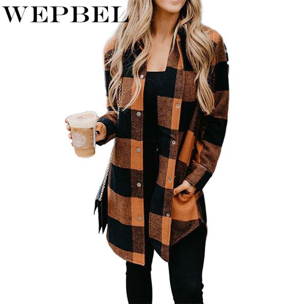 women's loose mid-length plaid printed long-sleeved casual tshirts autumn fashion pocket tshirts plus size q1210, White
women's loose mid-length plaid printed long-sleeved casual tshirts autumn fashion pocket tshirts plus size q1210, White