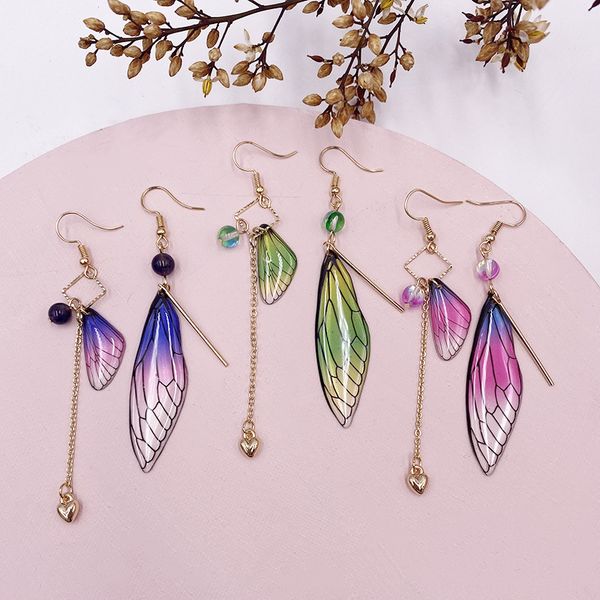 npkds fashion asymmetric dangle earrings beautiful fairy tale butterfly wing earring originality eardrop jewelry, Golden
npkds fashion asymmetric dangle earrings beautiful fairy tale butterfly wing earring originality eardrop jewelry, Golden