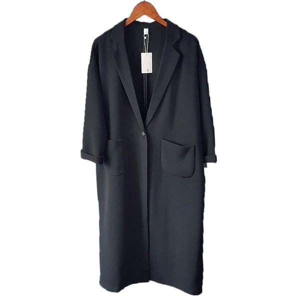 women's trench coats \ spring autumn windbreaker loose windcoat korean turn-down collar casual female large size coat mujer j81, Tan;black
women's trench coats \ spring autumn windbreaker loose windcoat korean turn-down collar casual female large size coat mujer j81, Tan;black