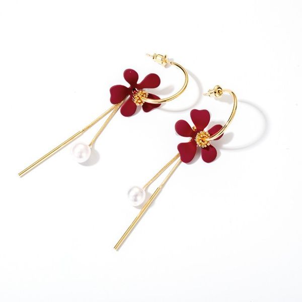 designer earrings, flower tassels, long high-end jewelry, female temperament earrings, charms designer 2020 new 3 styles(red yellow blue, Silver
designer earrings, flower tassels, long high-end jewelry, female temperament earrings, charms designer 2020 new 3 styles(red yellow blue, Silver