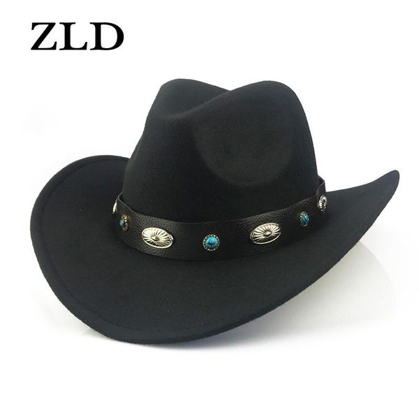 zld new men women felt fedoras hat fashion ethnic style ladies jazz hats metal belt decoration winter caps outdoor cowboy cap, Blue;gray
zld new men women felt fedoras hat fashion ethnic style ladies jazz hats metal belt decoration winter caps outdoor cowboy cap, Blue;gray