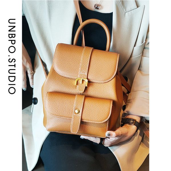 unbpo minority designer head layer leather shoulder bag for women 2020 new fashion sense atmospheric backpack
unbpo minority designer head layer leather shoulder bag for women 2020 new fashion sense atmospheric backpack