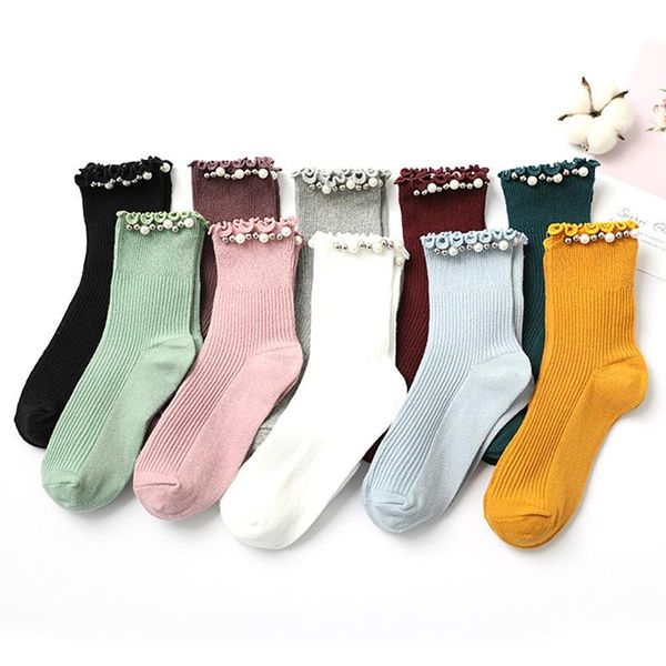 2020 pearl ruffle frilly candy autumn winter cotton casual socks warm women streetwear cute funny socks short happy socks wmtlif xhlove, Black
2020 pearl ruffle frilly candy autumn winter cotton casual socks warm women streetwear cute funny socks short happy socks wmtlif xhlove, Black