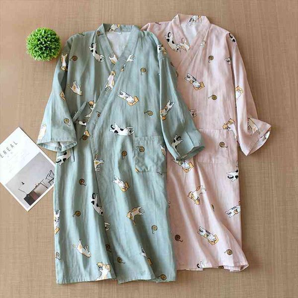 100% cotton gauze bathrobe men women long robes cartoon japanese kimono long-sleeve sleepwear summer loose bath robe sleep, Black;red
100% cotton gauze bathrobe men women long robes cartoon japanese kimono long-sleeve sleepwear summer loose bath robe sleep, Black;red