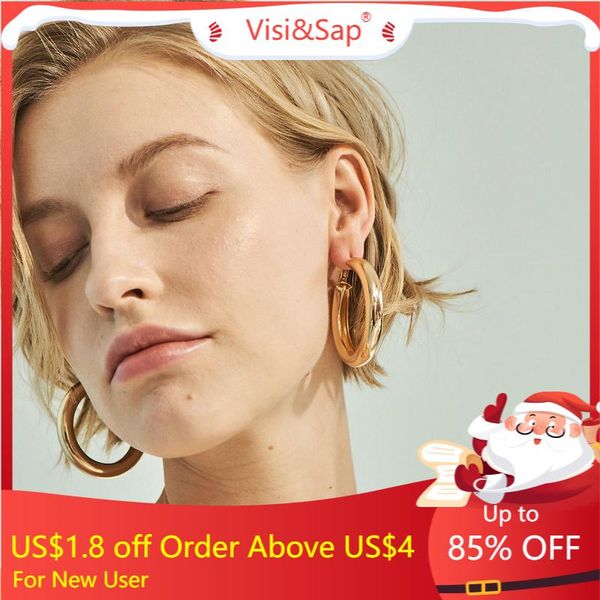 visisap retro simple hollow hoop earrings for women geometric creative design gold color style bussiness lady earring xr1112, Golden;silver
visisap retro simple hollow hoop earrings for women geometric creative design gold color style bussiness lady earring xr1112, Golden;silver