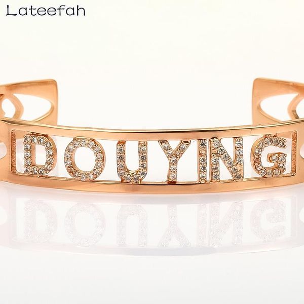 fashion bracelet retro customize open bracelet 26 letters women heart-shaped hollow-carved design christmas birthday gift man, Black
fashion bracelet retro customize open bracelet 26 letters women heart-shaped hollow-carved design christmas birthday gift man, Black