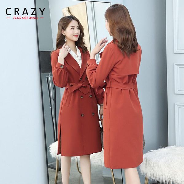 women's trench coats 2021 fashion - 5xl plus size coat office lady for women double breasted windbreaker solid color, Tan;black
women's trench coats 2021 fashion - 5xl plus size coat office lady for women double breasted windbreaker solid color, Tan;black
