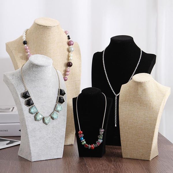 flannelette portrait necklace display stand pendant holder jewellry mannequin bust for necklace pendant window display showcase, Pink;blue
flannelette portrait necklace display stand pendant holder jewellry mannequin bust for necklace pendant window display showcase, Pink;blue