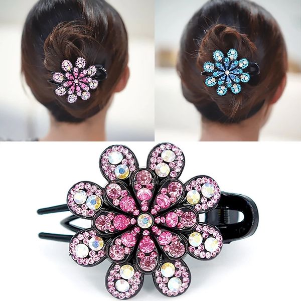 shiny rhinestone flower hairpin acrylic duckbill clip hair claw female floral barrettes hair clips for women headwear accessorie, Slivery;white
shiny rhinestone flower hairpin acrylic duckbill clip hair claw female floral barrettes hair clips for women headwear accessorie, Slivery;white
