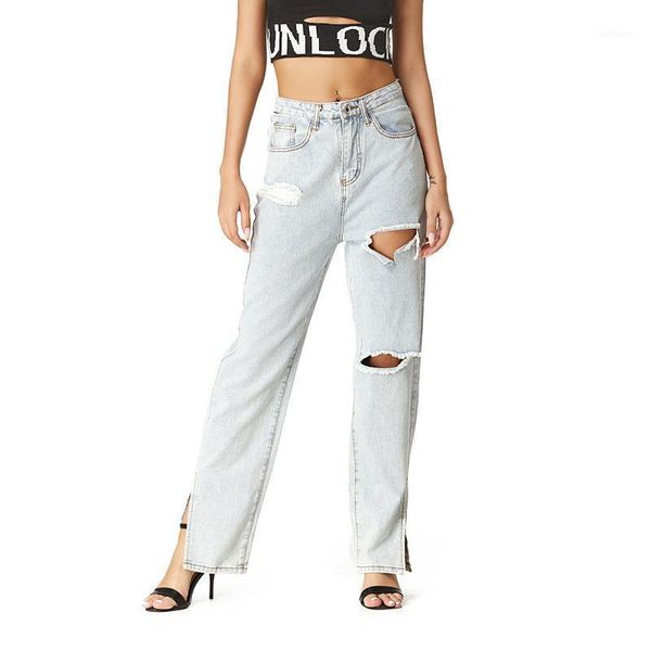 casual straight baggy jeans women hole ripped high waist jeans distressed loose pants1, Blue
casual straight baggy jeans women hole ripped high waist jeans distressed loose pants1, Blue