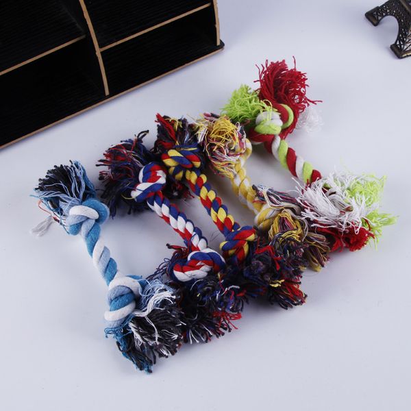 pets dog cotton chews knot toys colorful durable braided bone rope 18cm funny dog cat toys m2
pets dog cotton chews knot toys colorful durable braided bone rope 18cm funny dog cat toys m2