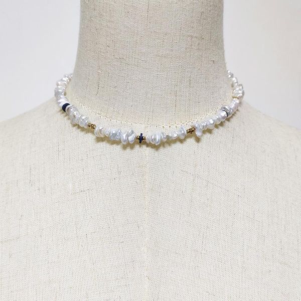 chokers 2021 winter irregular pearl piece necklace unique freshwater choker lady banquet charm costume accessorie, Golden;silver
chokers 2021 winter irregular pearl piece necklace unique freshwater choker lady banquet charm costume accessorie, Golden;silver