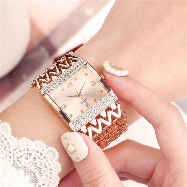 drop shipping new selling square watches for women stainless steel gold female diamond wristwatch wrist watch 201217, Slivery;brown
drop shipping new selling square watches for women stainless steel gold female diamond wristwatch wrist watch 201217, Slivery;brown