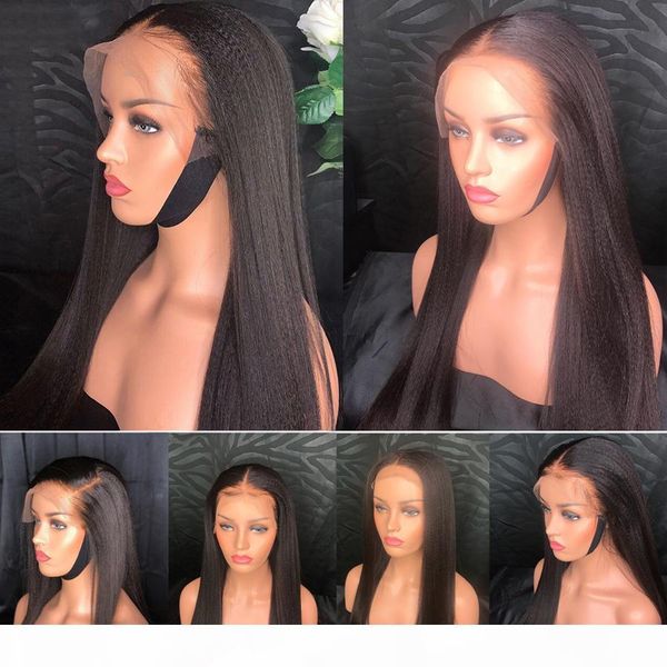 13x6 deep part lace front human hair wigs yaki straight virgin malaysian hand tied glueless full lace wig with baby hair, Black;brown
13x6 deep part lace front human hair wigs yaki straight virgin malaysian hand tied glueless full lace wig with baby hair, Black;brown