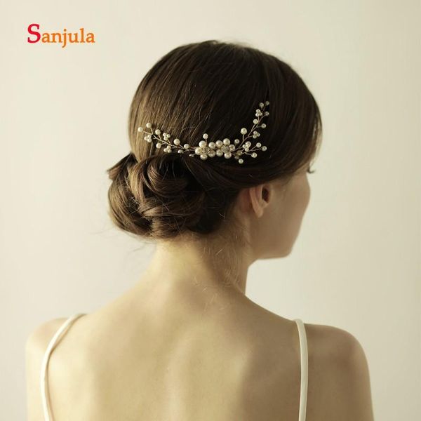handmade pearls flower bride headband elegant headpiece with comb long wedding hair accessories bijoux cheveux mariage h83, Golden;silver
handmade pearls flower bride headband elegant headpiece with comb long wedding hair accessories bijoux cheveux mariage h83, Golden;silver