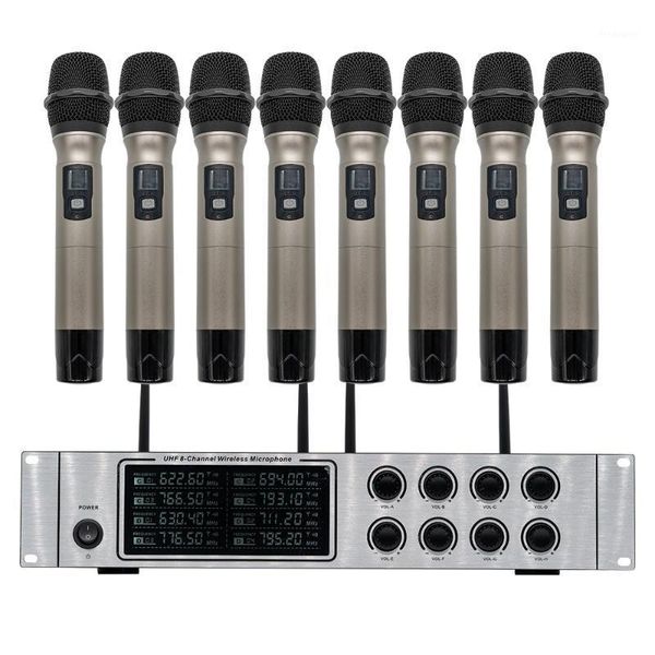 wireless microphone system 8 channel family ktv karaoke metal handheld microphone stage lavalier1
wireless microphone system 8 channel family ktv karaoke metal handheld microphone stage lavalier1