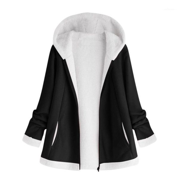women sweatshirt robe winter hoodies outdoor hooded coats women's fashion winter pocket zipper long sleeve plush hoodie coat1, Black;brown
women sweatshirt robe winter hoodies outdoor hooded coats women's fashion winter pocket zipper long sleeve plush hoodie coat1, Black;brown