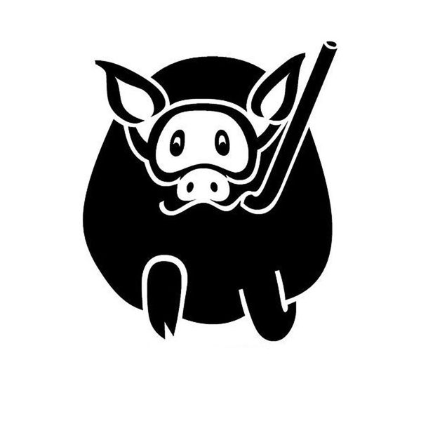 12cm*14.3cm cute cartoon pig diver scuba snorkel funny car window vinyl car stickers black silver s2-0560
12cm*14.3cm cute cartoon pig diver scuba snorkel funny car window vinyl car stickers black silver s2-0560