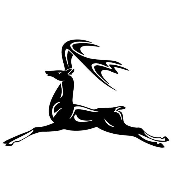 16.8cm*11cm jumping deer creative decoration car door car sticker vinyl decal black/silver c4-1949
16.8cm*11cm jumping deer creative decoration car door car sticker vinyl decal black/silver c4-1949