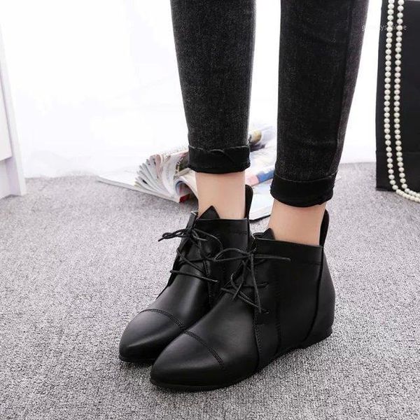 boots big size 11 12 women shoes ankle for ladies woman winter increased cusp in cross lacing1, Black
boots big size 11 12 women shoes ankle for ladies woman winter increased cusp in cross lacing1, Black