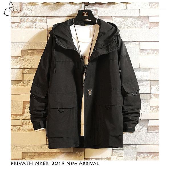 autumn 2019 man safari style streetwear jacket mens harajuku black windbreaker jackets male pockets oversize jacket1, Black;brown
autumn 2019 man safari style streetwear jacket mens harajuku black windbreaker jackets male pockets oversize jacket1, Black;brown