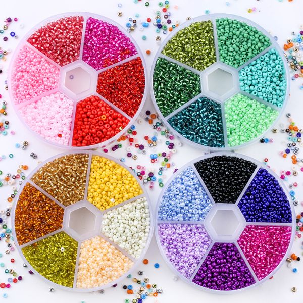 2mm glass seed beads belt box set charm seedbeads rondelle beads for diy embroidery making, Black
2mm glass seed beads belt box set charm seedbeads rondelle beads for diy embroidery making, Black