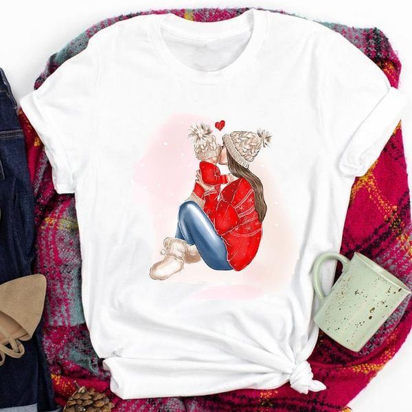 women lady mom mama short sleeve warm winter holiday merry christmas print tshirt clothes graphic female t tee t-shirt, White
women lady mom mama short sleeve warm winter holiday merry christmas print tshirt clothes graphic female t tee t-shirt, White