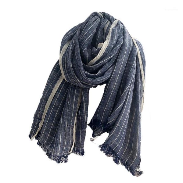 big size navy blue vintage cotton linen men's scarf winter women's poncho autumn hijab female scarves shawl stole cachecol wrap1, Blue;gray
big size navy blue vintage cotton linen men's scarf winter women's poncho autumn hijab female scarves shawl stole cachecol wrap1, Blue;gray