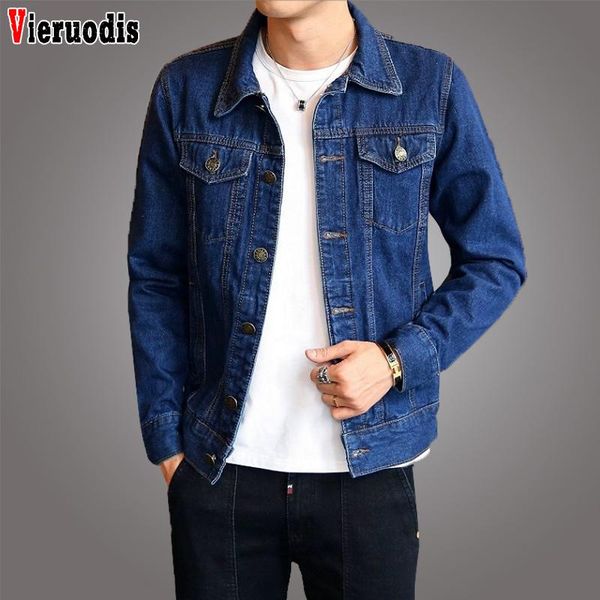 men's jackets spring autumn men cowboy jacket mens solid casual bomber male slim fashion thin plus size 4xl, Black;brown
men's jackets spring autumn men cowboy jacket mens solid casual bomber male slim fashion thin plus size 4xl, Black;brown