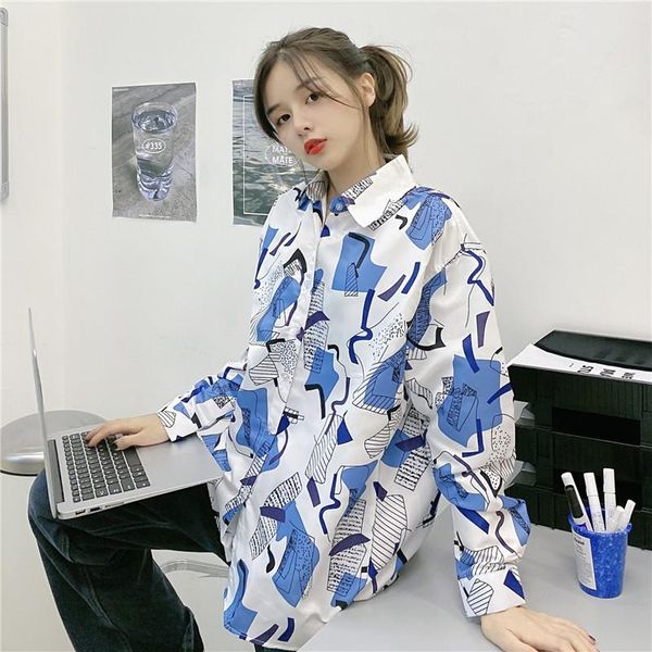 women's blouses & shirts korean version of the fall loose plus size shirt long sleeve retro lapel bat blouse, White
women's blouses & shirts korean version of the fall loose plus size shirt long sleeve retro lapel bat blouse, White