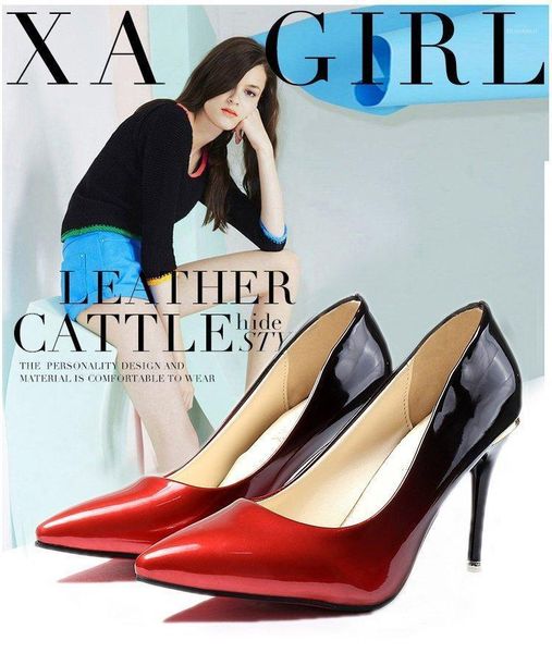 woman high heels spring autumn pumps female thin heel shoes gradient slip on fashion party wedding shoes for ladies1, Black
woman high heels spring autumn pumps female thin heel shoes gradient slip on fashion party wedding shoes for ladies1, Black
