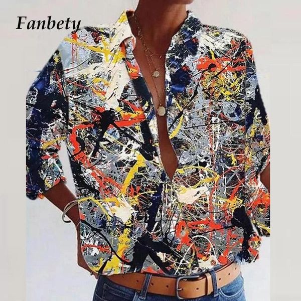 women's blouses & shirts vintage graffiti line print women blouse 2021 fashion button turn-down collar elegant office lady long sleeve, White
women's blouses & shirts vintage graffiti line print women blouse 2021 fashion button turn-down collar elegant office lady long sleeve, White