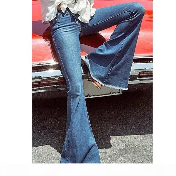 vintage plus size jeans woman slim elastic high waist jeans zipper up wide leg pants women, Blue
vintage plus size jeans woman slim elastic high waist jeans zipper up wide leg pants women, Blue